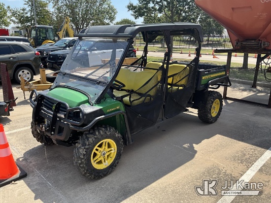 (Allen, TX) 2019 John Deere XUV 855M 4 Wheel All-Terrain Vehicle, City of Allen TX Owned Not Running