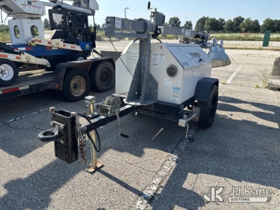 (Kansas City, MO) 2006 Terex RL4060D1-4MH Portable Light Tower Non Titled) (Runs & Lights Operate