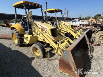 (Little Rock, AR) 2000 New Holland LB75B 4x4 Tractor Loader Backhoe Not Running, Condition unknown)