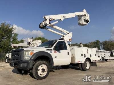 (Channelview, TX) Altec AT37G, Articulating & Telescopic Bucket Truck mounted behind cab on 2015 For
