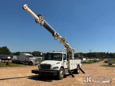 (Jackson, MS) Terex/Telelect Commander C4047, Digger Derrick rear mounted on 2017 Freightliner M2 10