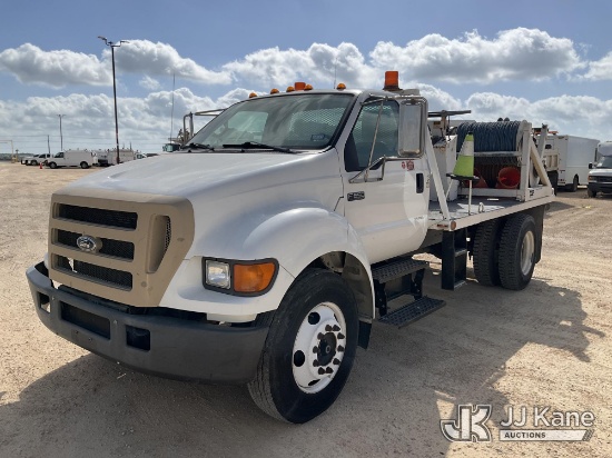 (Marion, TX) 2004 Ford F-650 Puller Truck Runs, Moves, & Operates