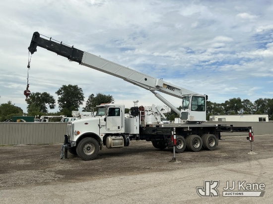 (South Beloit, IL) Altec AC38-127S-EJ, Hydraulic Truck Crane rear mounted on 2014 Peterbilt 365 Tri-