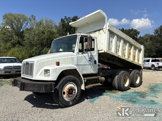 (Memphis, TN) 2003 Freightliner FL80 Dump Truck, Municipal Owned Runs, Moves & Operates