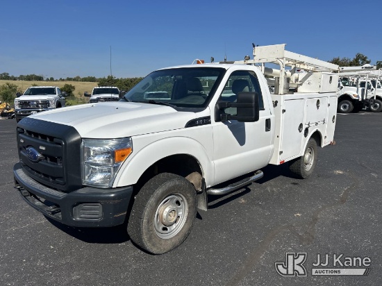 (Berryville, AR) 2016 Ford F350 4x4 Service Truck, Arkansas Cooperative owned and operated Runs & Mo