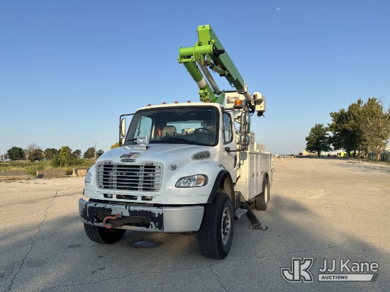 (Kansas City, MO) Altec TA41M, Articulating & Telescopic Material Handling Bucket Truck mounted behi