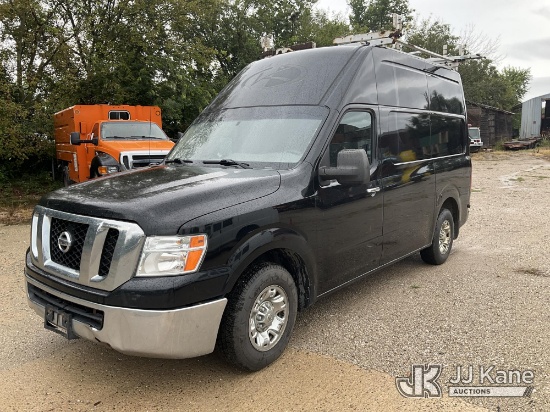 (Des Moines, IA) 2016 Nissan NV Cargo Cube Van Runs & Moves) (Brakes System Non-Operational, Dash Wa
