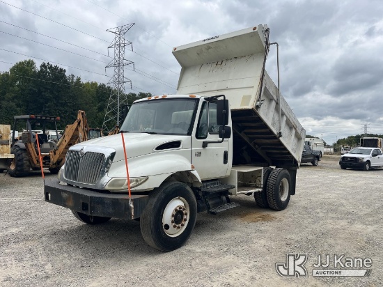 (Memphis, TN) 2006 International 4300 Dump Truck, Municipal Owned Runs, Moves & Dump Operates