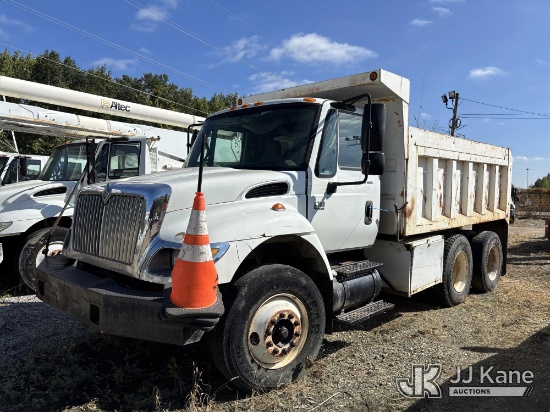 (Memphis, TN) 2006 International 7400 Dump Truck, Municipal Owned Not Running, Condition Unknown) (D