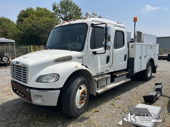 (Little Rock, AR) 2012 Freightliner M2 106 Crew-Cab Utility Truck Runs & Moves