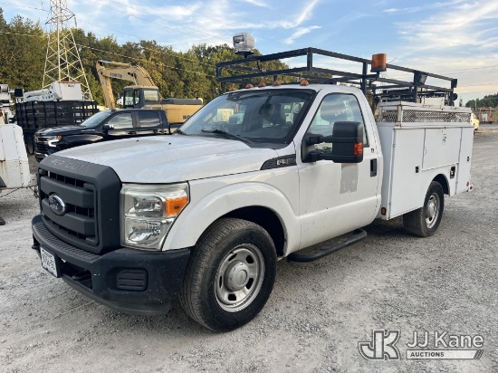 (Memphis, TN) 2014 Ford F-350 SD Service Truck, Municipal Owned Not Running, Condition Unknown