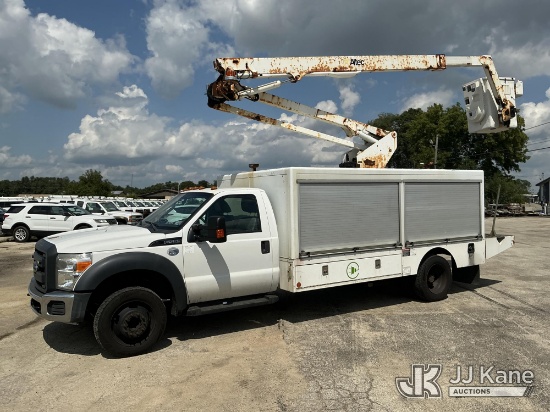 (South Beloit, IL) Altec AT248F, Articulating & Telescopic Non-Insulated Bucket Truck rear mounted o