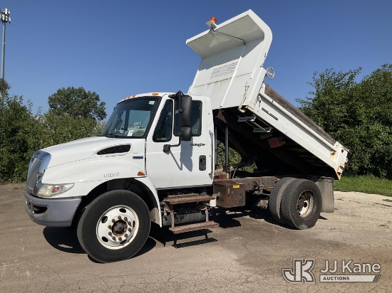(South Beloit, IL) 2014 International DuraStar 4300 Dump Truck Runs, Moves & Dump Operates) (Dash Wa