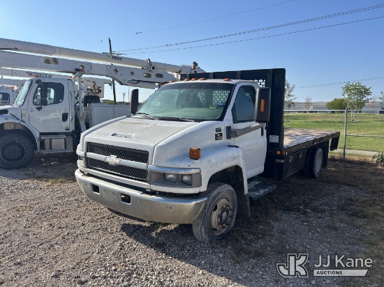 (Waxahachie, TX) 2005 Chevrolet C4500 Flatbed Truck Not Running, Condition Unknown