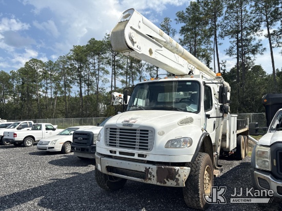 (Hammond, LA) Altec AN67E-E100, Double-Elevator Bucket Truck rear mounted on 2016 Freightliner M2 10