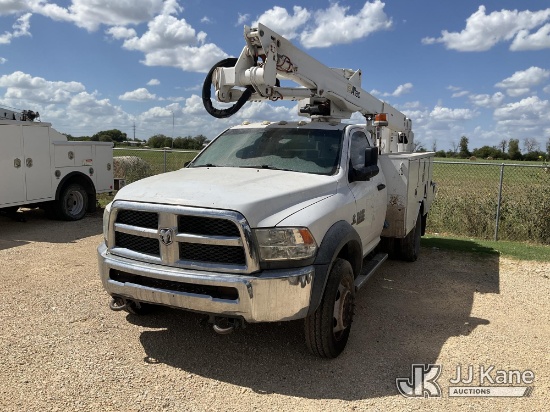 (Marion, TX) Altec AT40G, Articulating & Telescopic Bucket mounted behind cab on 2016 RAM 5500 Servi