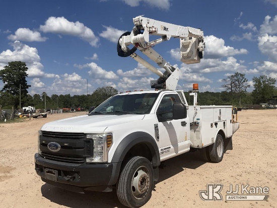 (Magnolia, TX) Altec AT37G, Articulating & Telescopic Bucket Truck mounted behind cab on 2019 Ford F