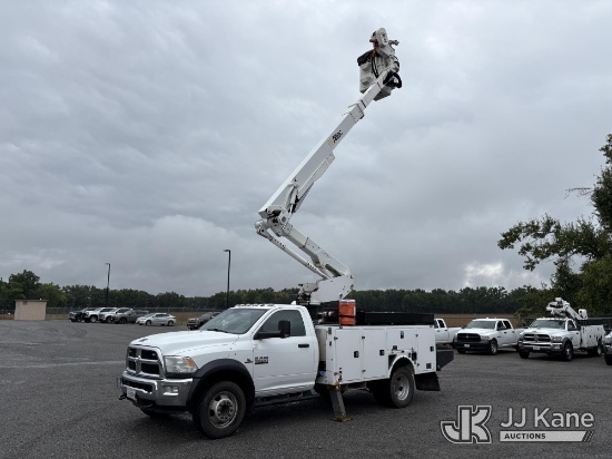 (Carrier Mills, IL) Altec AT41M, Articulating & Telescopic Material Handling Bucket Truck mounted be