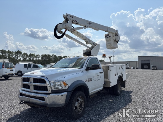 (Hammond, LA) Altec AT40G, Articulating & Telescopic Bucket Truck mounted behind cab on 2013 Ram 550