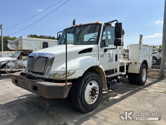 (Memphis, TN) 2006 International 4200 Utility Truck, Municipal Owned Not Running, Condition Unknown