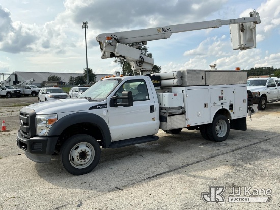 (South Beloit, IL) Altec AT200A, Telescopic Non-Insulated Bucket Truck mounted behind cab on 2013 Fo