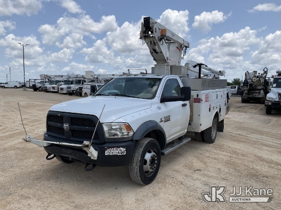 (Marion, TX) Versalift TEL-29, Telescopic Non-Insulated Bucket Truck mounted behind cab on 2013 RAM
