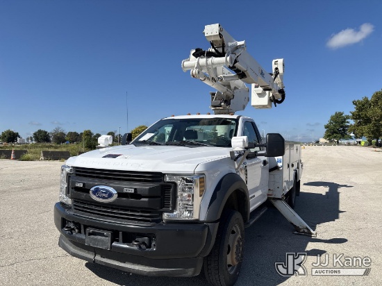 (Kansas City, MO) Altec AT41M, Articulating & Telescopic Material Handling Bucket Truck mounted behi