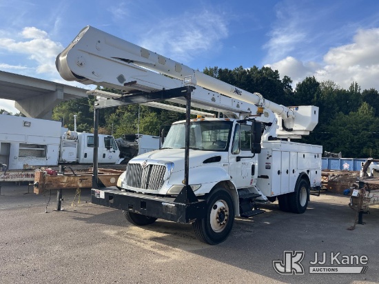 (Memphis, TN) Altec AA55E, Bucket Truck rear mounted on 2014 International DuraStar 4300 Utility Tru