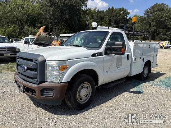 (Memphis, TN) 2016 Ford F-250 SD Service Truck, Municipal Owned Runs & Moves