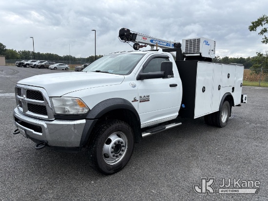 (Carrier Mills, IL) 2016 RAM 5500 Mechanics Service Truck, Unit 163G, Cooperative Owned Runs, Moves