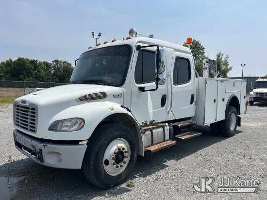 (Little Rock, AR) 2014 Freightliner M2 106 Crew-Cab Utility Truck Runs & Moves