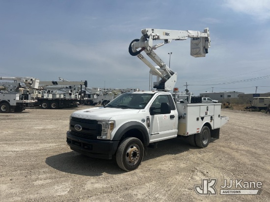 (Waxahachie, TX) Altec AT37G, Articulating & Telescopic Bucket Truck mounted behind cab on 2019 Ford