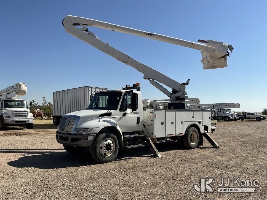 (Amarillo, TX) Altec AA55E, Material Handling Bucket Truck rear mounted on 2011 International 4300 U