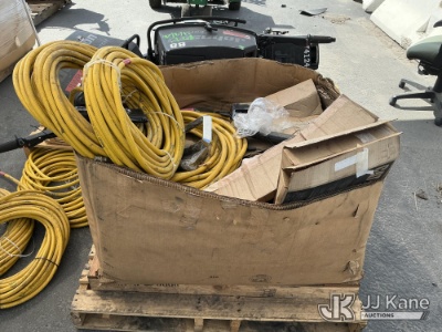 (Jurupa Valley, CA) Box of Automotive Parts & Hoses (Used) NOTE: This unit is being sold AS IS/WHERE