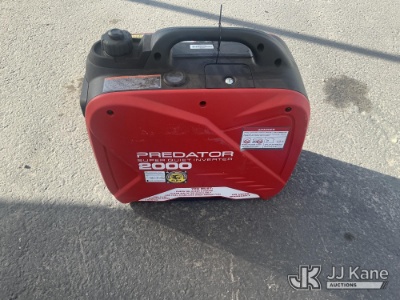 (Jurupa Valley, CA) Predator 2000 Generator (Used) NOTE: This unit is being sold AS IS/WHERE IS via
