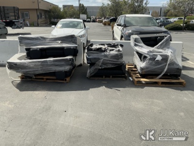 (Jurupa Valley, CA) (3 Pallets) Car Interior Seats (Used) NOTE: This unit is being sold AS IS/WHERE