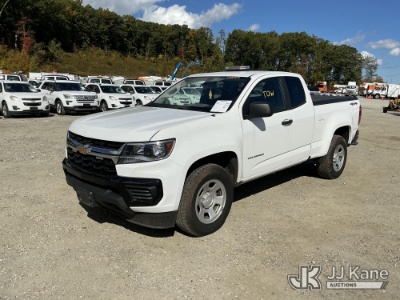 (Shrewsbury, MA) 2022 Chevrolet Colorado 4x4 Extended-Cab Pickup Truck Runs & Moves