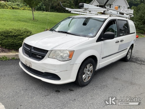 (Branchville, NJ) 2013 Ram C/V Mini Cargo Van Runs & Moves) (Removal is by Appointment Only, Buyer M