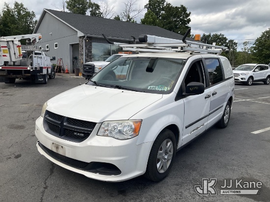 (Branchville, NJ) 2013 Ram C/V Mini Cargo Van Runs & Moves) (Removal is by Appointment Only, Buyer M