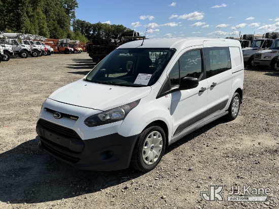 (Shrewsbury, MA) 2015 Ford Transit Connect Mini Cargo Van Runs & Moves