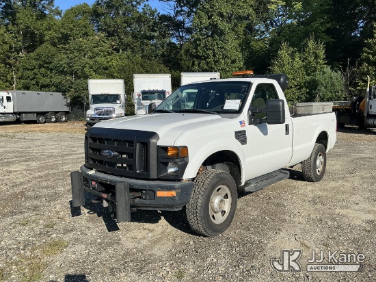 (Shrewsbury, MA) 2008 Ford F350 4x4 Pickup Truck Runs & Moves) (Goodall Start All 920 Runs & Compres
