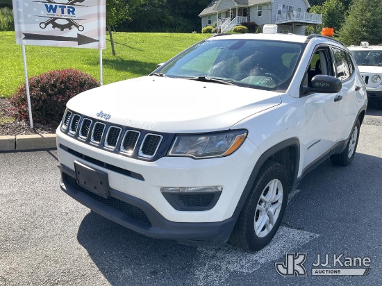 (Branchville, NJ) 2018 Jeep Compass 4x4 4-Door Sport Utility Vehicle Runs & Moves) (Dash Warning Ind