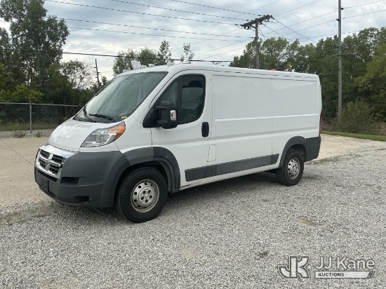 (Fort Wayne, IN) 2016 RAM Promaster 1500 Low Roof Tradesman 136-in. WB Cargo Van Runs & Moves) (Engi