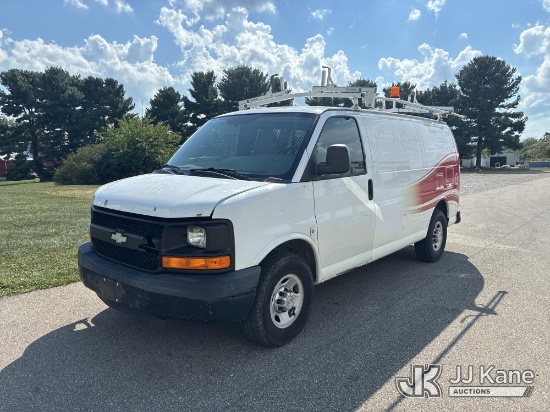 (Ashland, OH) 2012 Chevrolet Express G2500 Cargo Van Runs & Moves