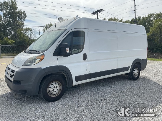 (Fort Wayne, IN) 2015 RAM Promaster 2500 High Roof Tradesman 159-in. WB Cargo Van Runs & Moves) (Das
