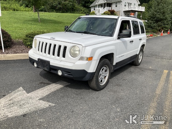 (Branchville, NJ) 2014 Jeep Patriot 4x4 4-Door Sport Utility Vehicle Runs & Moves) (Removal is by Ap