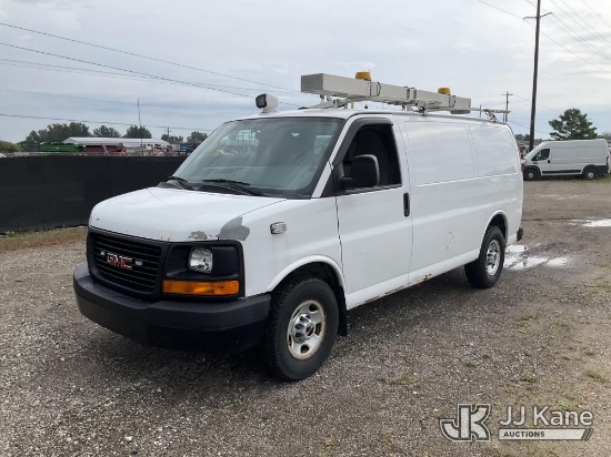 (Charlotte, MI) 2012 GMC Savana G3500 Cargo Van Runs & Moves) (Engine Performance Concerns, Dash War