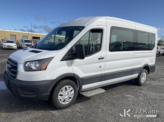 (Rome, NY) 2022 Ford Transit 350 Van Low Roof w/Sliding Pass. 130-in. WB Passenger Van Runs & Moves)