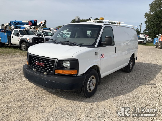 (Charlotte, MI) 2014 GMC Savana G3500 Cargo Van Runs & Moves) (Dash Warning Indicators On, Corrosion