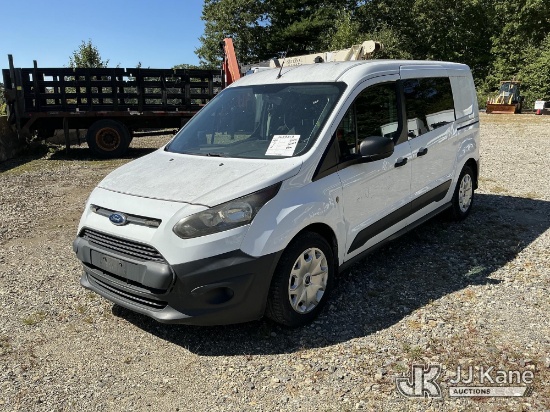 (Shrewsbury, MA) 2015 Ford Transit Connect Mini Cargo Van Runs & Moves